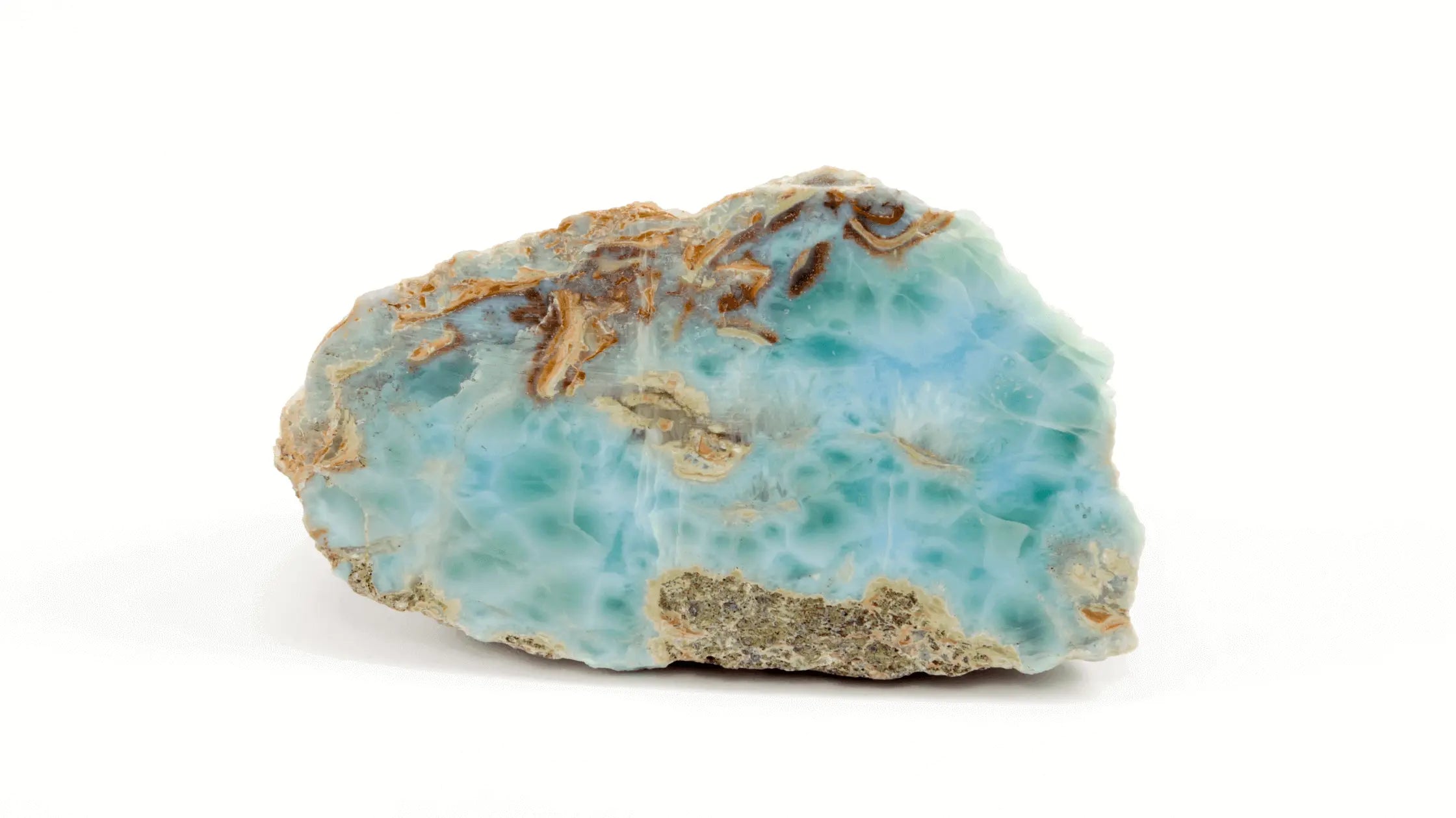 Larimar Crystal Meaning, Benefits, & Uses - Amethyst Goddess