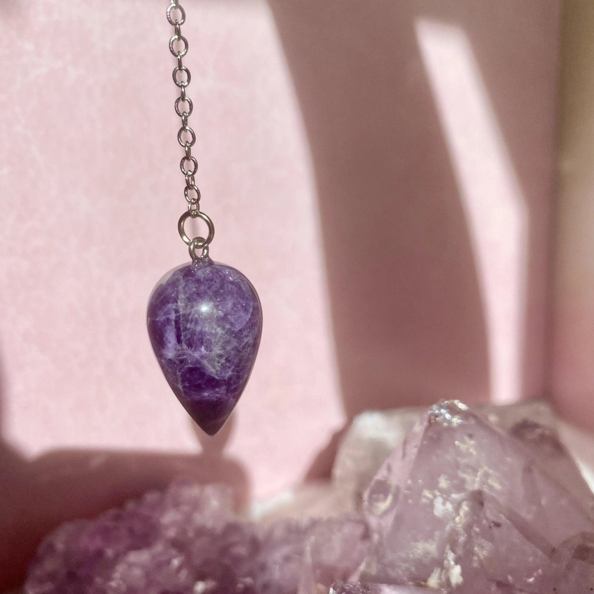 Amethyst Pendulum - Amethyst Goddess