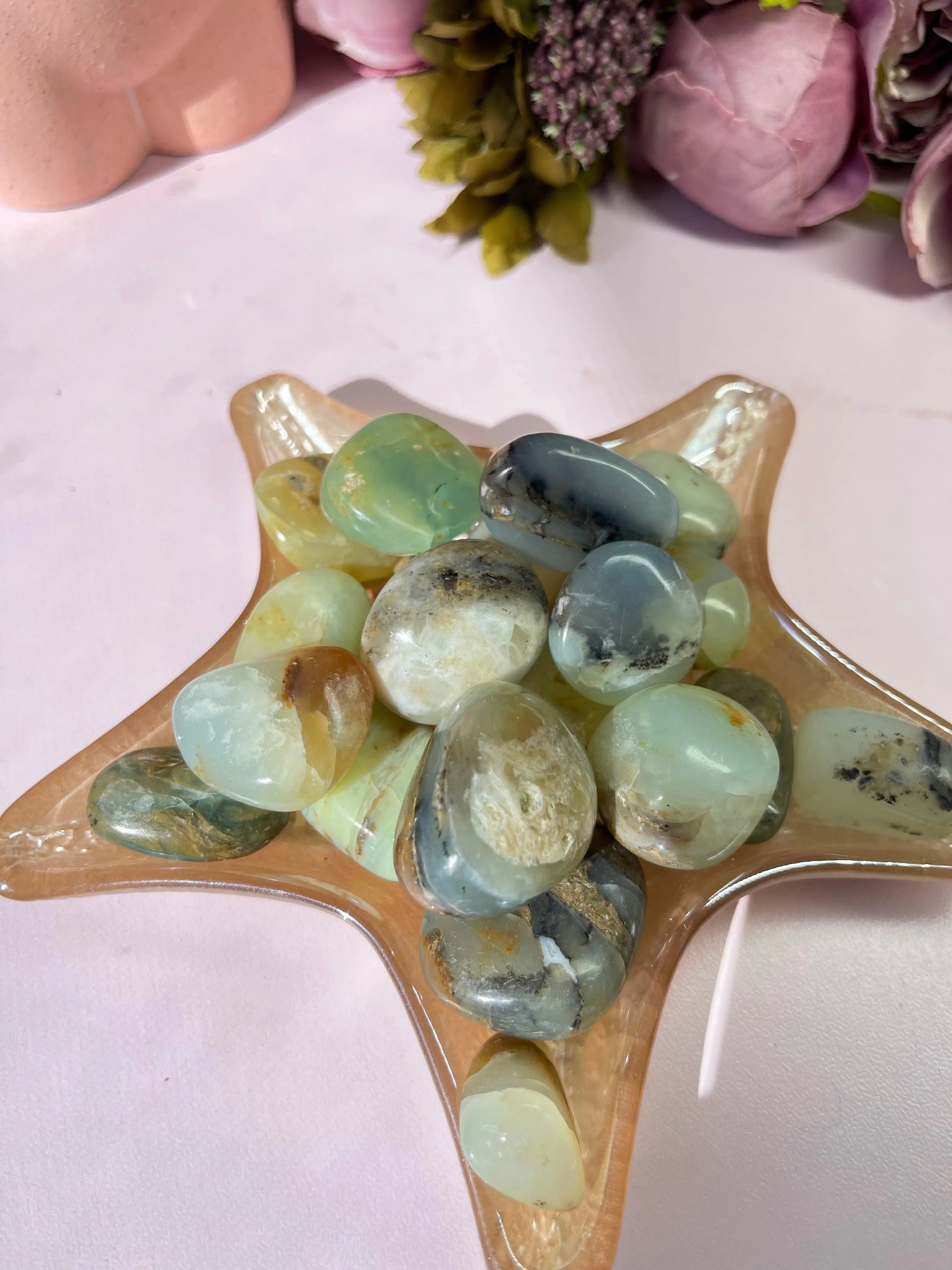 Blue Andean Opal Tumble Stones,1