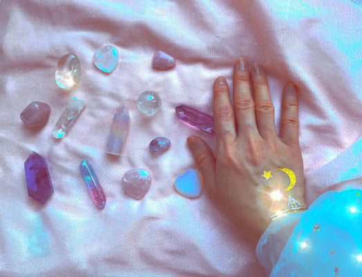 Harnessing the Power of Crystals and Moon Phases