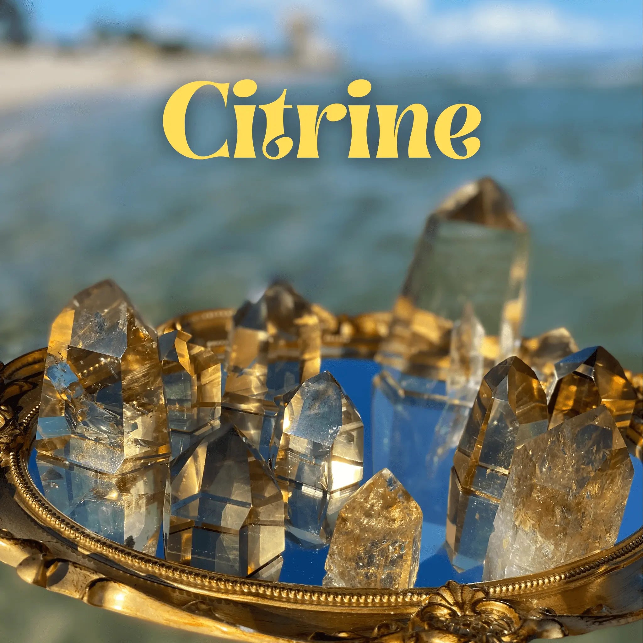 Citrine Crystals - Amethyst Goddess