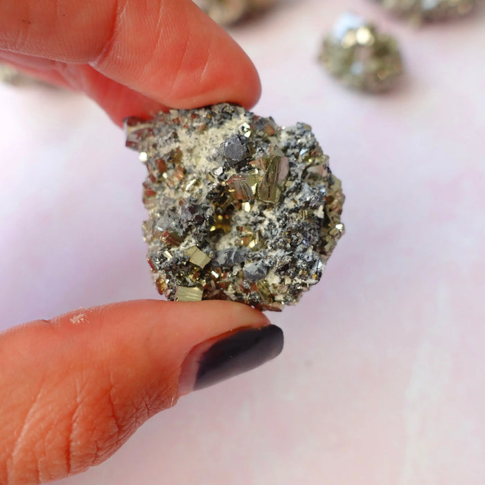 Pyrite Clusters