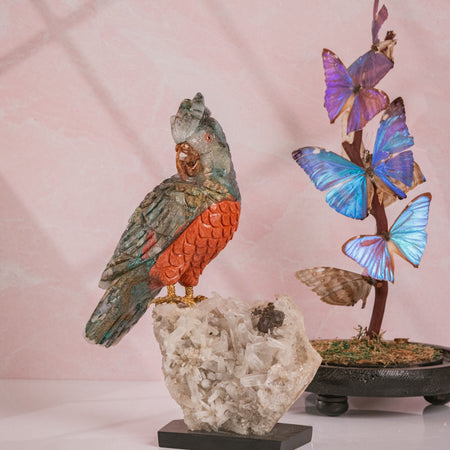 quantum quattro bird sculpture