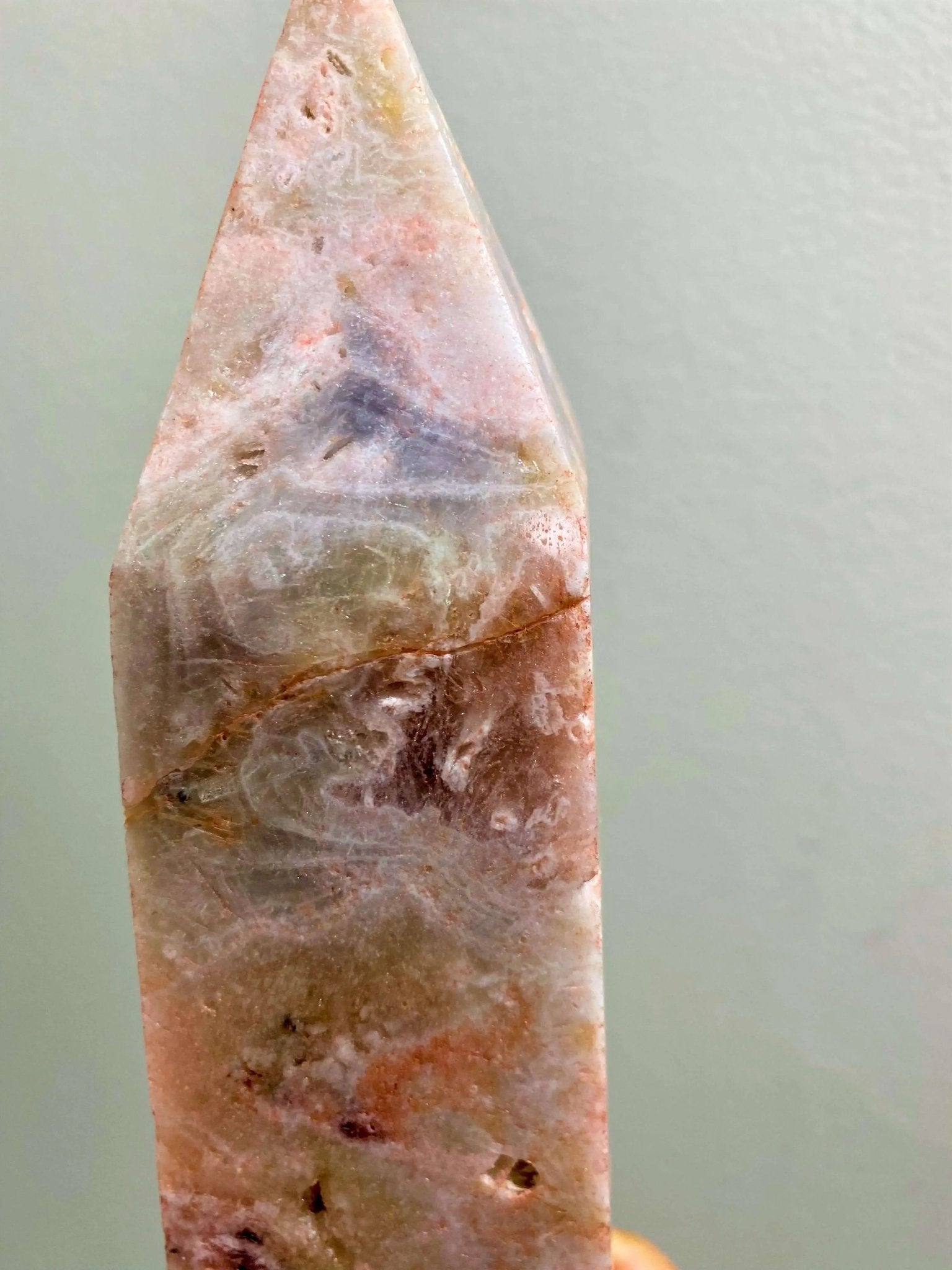 13" Pink Amethyst Tower - Amethyst Goddess