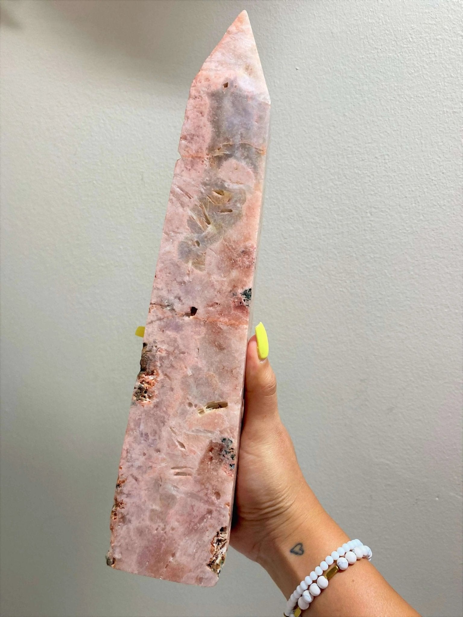 13" Pink Amethyst Tower - Amethyst Goddess