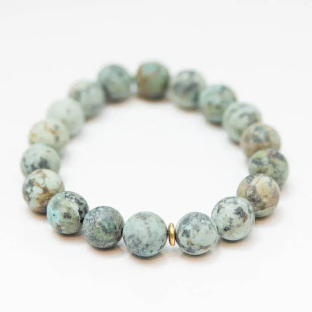 African Turquoise Crystal Bracelet,1