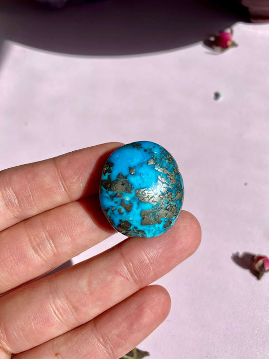 Authentic Morenci Turquoise Cabochon,3