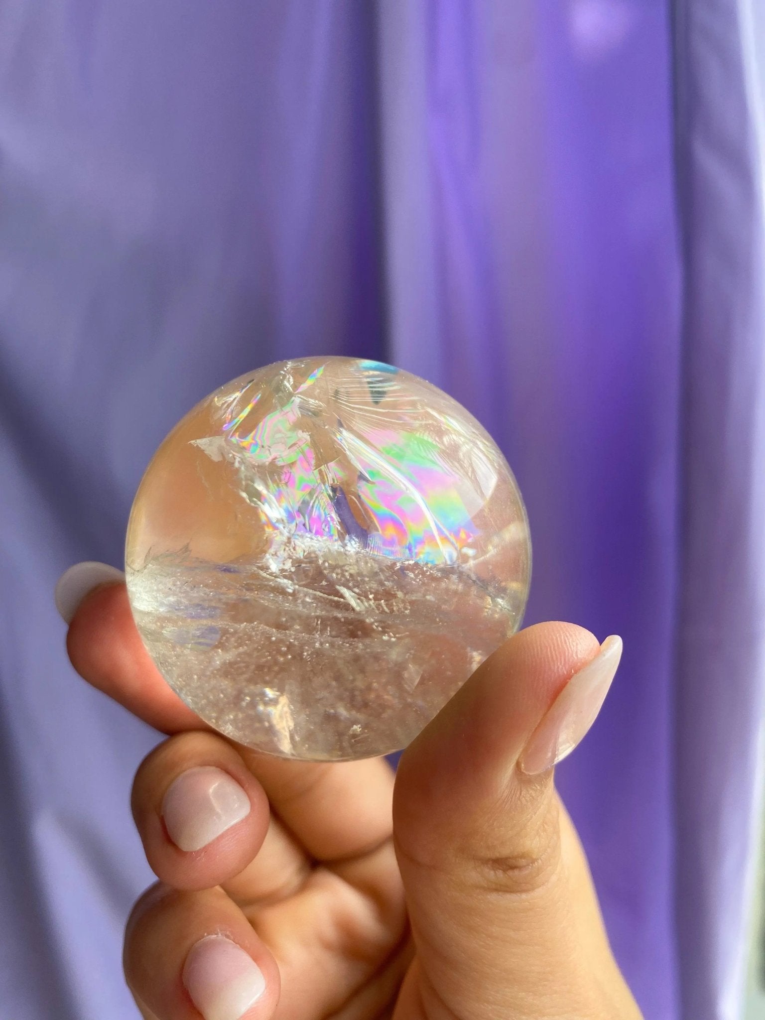 High Quality Champagne Citrine Spheres For Abundance - Amethyst Goddess