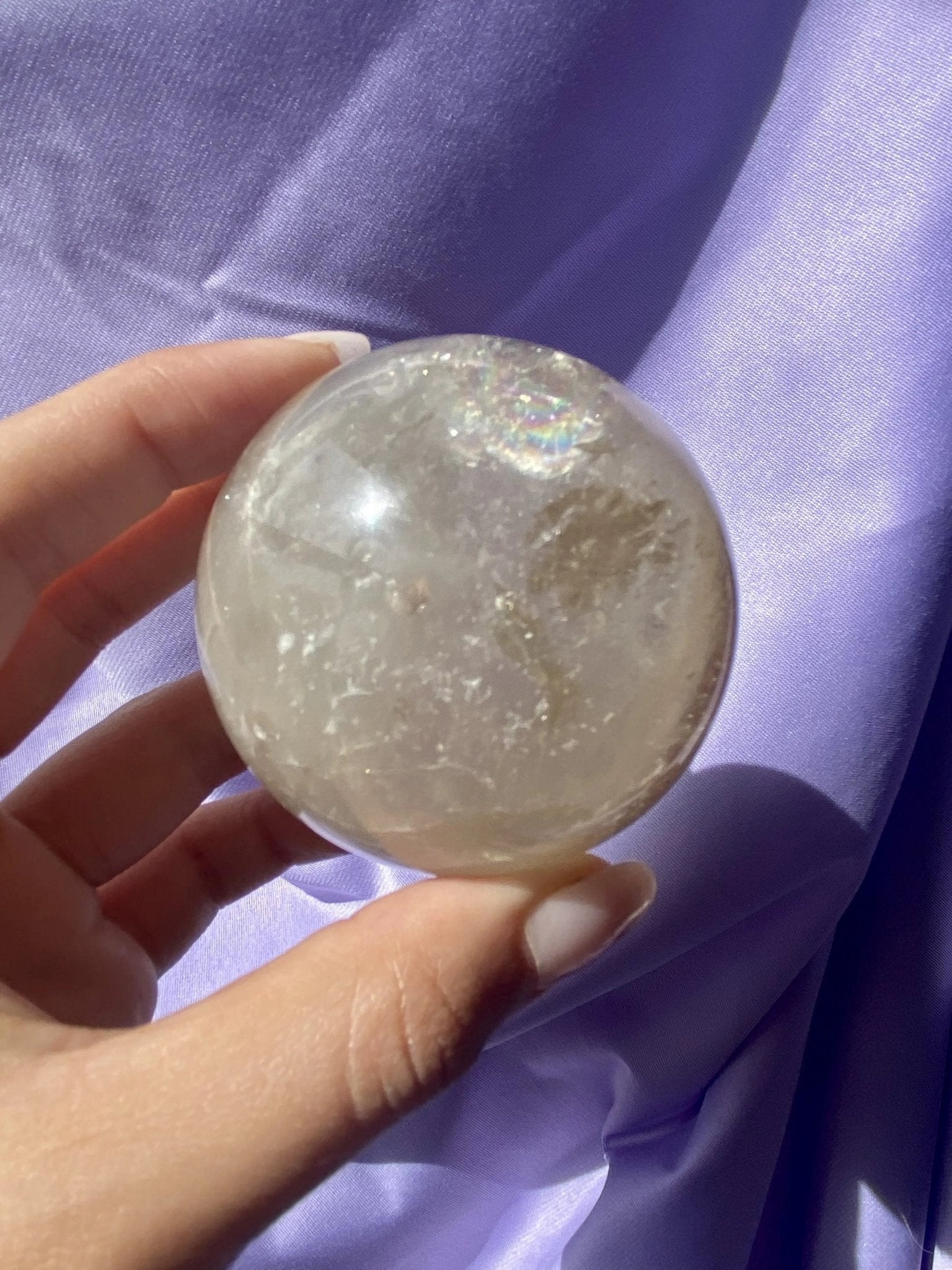 High Quality Champagne Citrine Spheres For Abundance - Amethyst Goddess