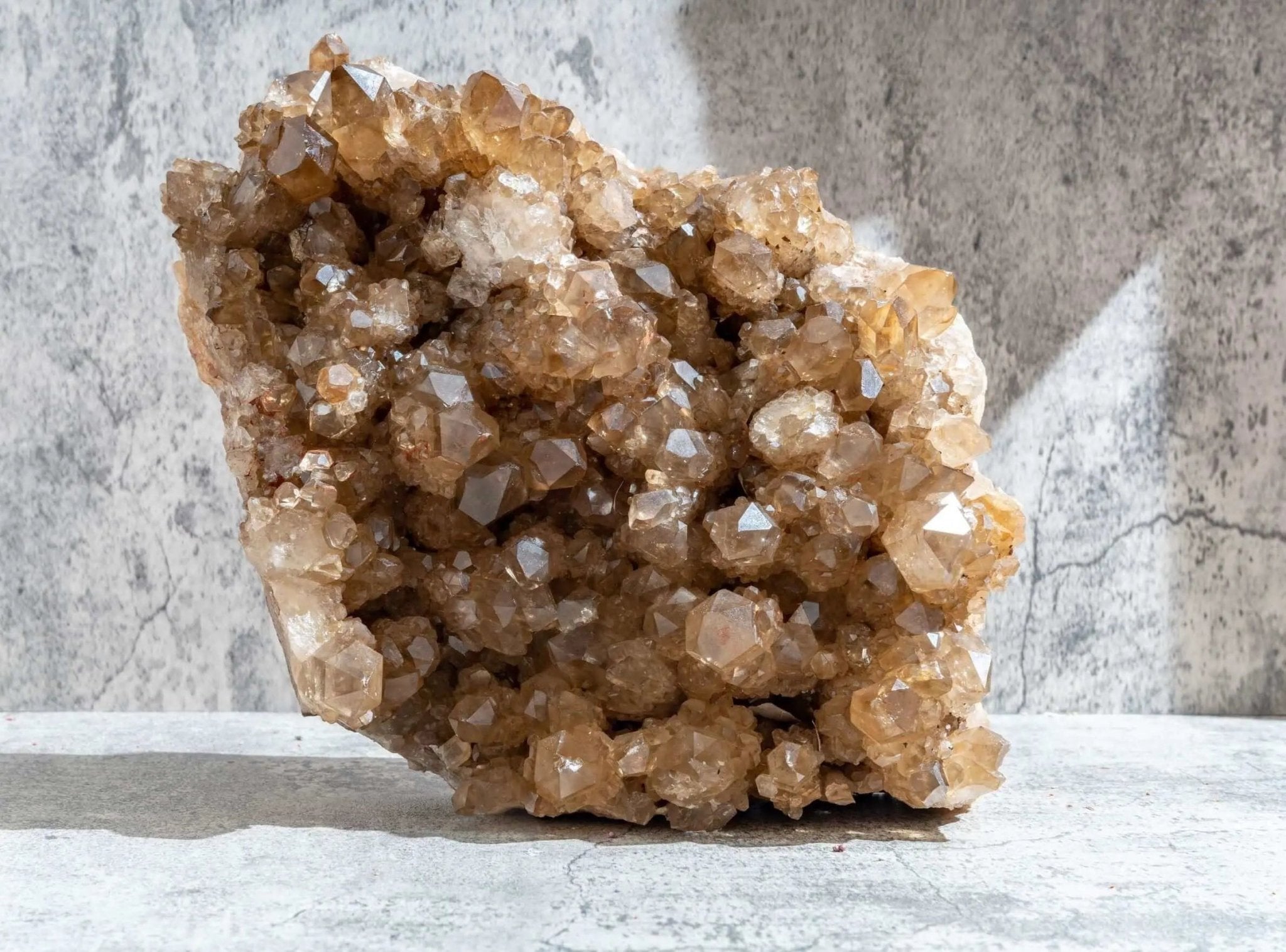 Kundalini Citrine Cluster 35 lb ( Collectors Citrine) - Amethyst Goddess