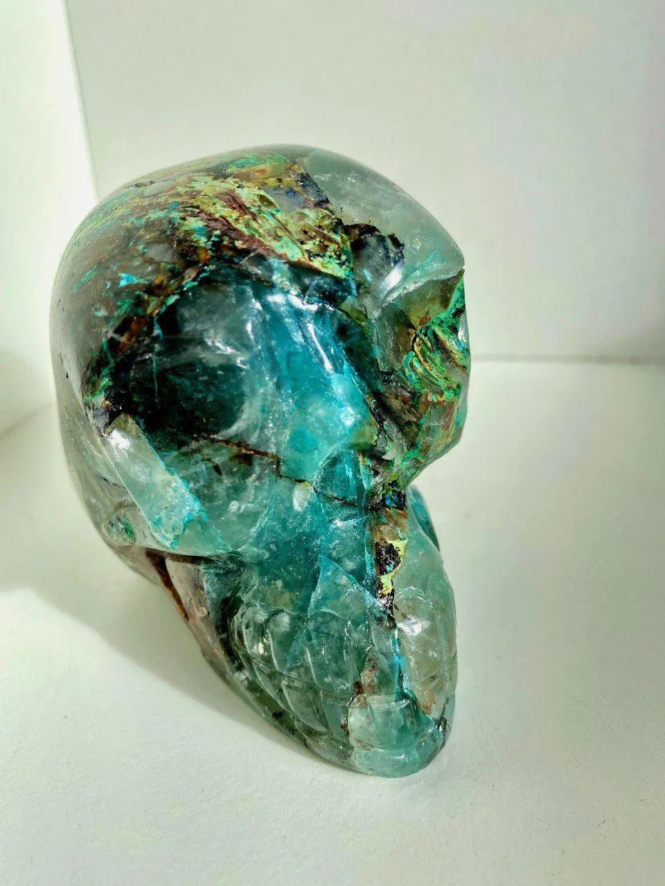 Quantum Quattro Skull 2.2 lbs - Amethyst Goddess