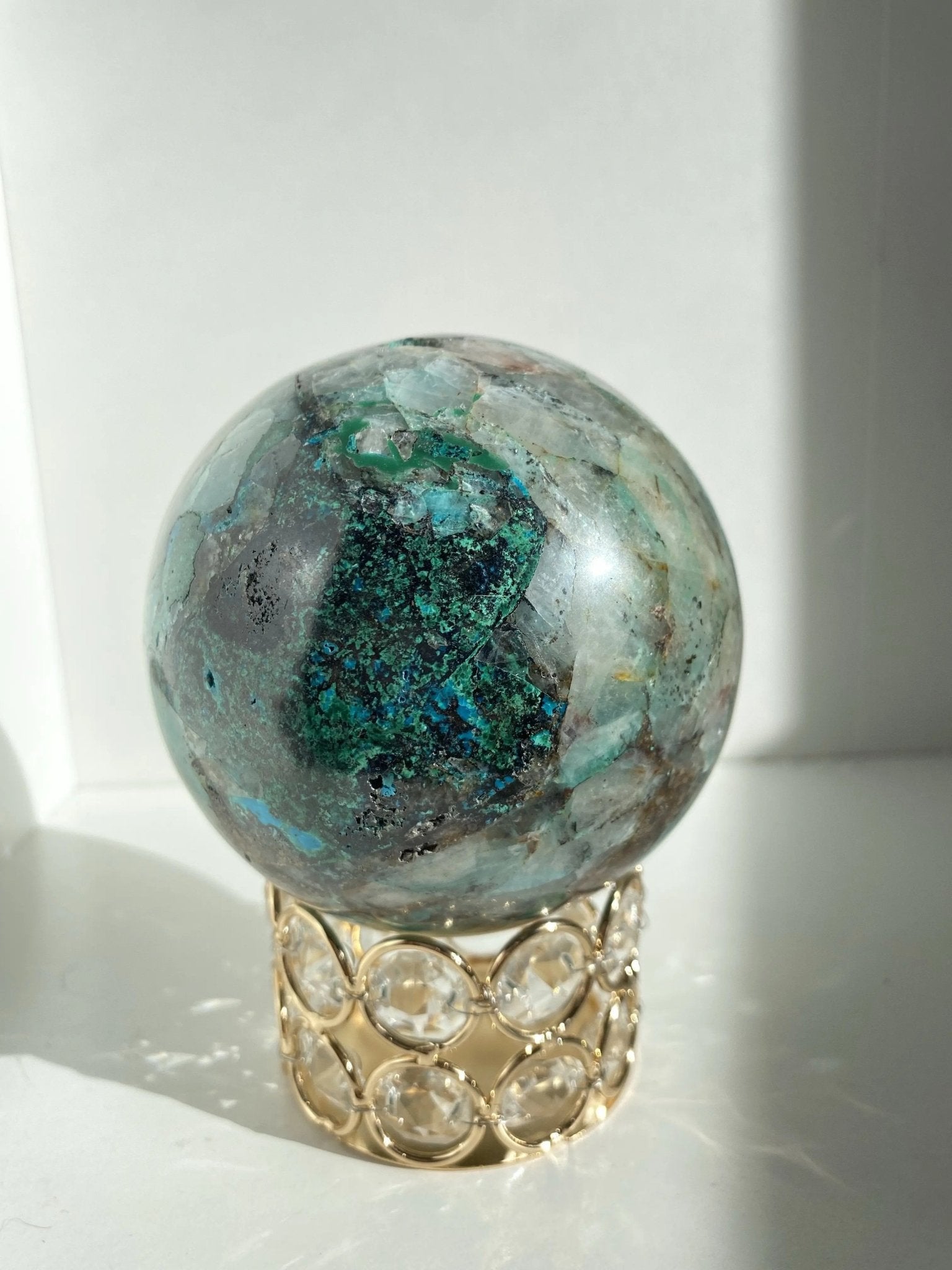 Quantum Quattro Sphere 2.3 lbs - Amethyst Goddess