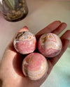 Rhodochrosites Spheres For Love & Compassion,3